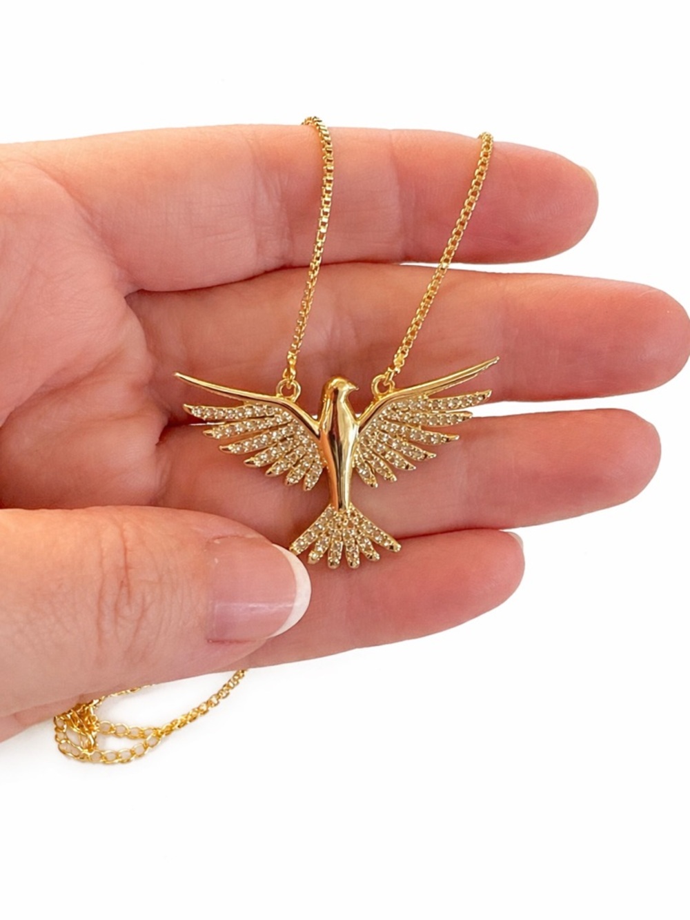Modern Treasures Free Bird Necklace – 18–22" Adjustable - Picture 3 of 6